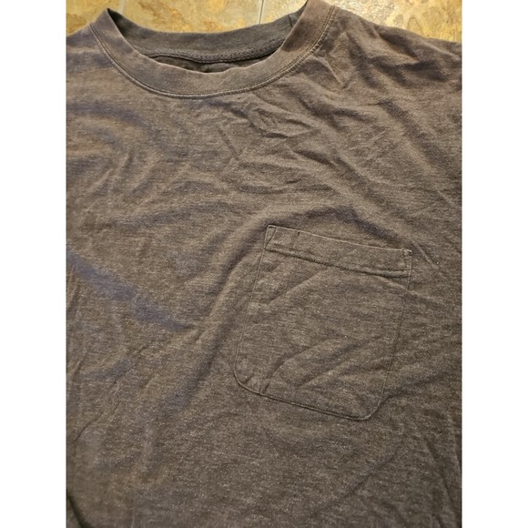 C.E. Schmidt Workwear Men's Size 3XL Long Sleeve Pocket T-Shirt Brown/Gray - Picture 5 of 7